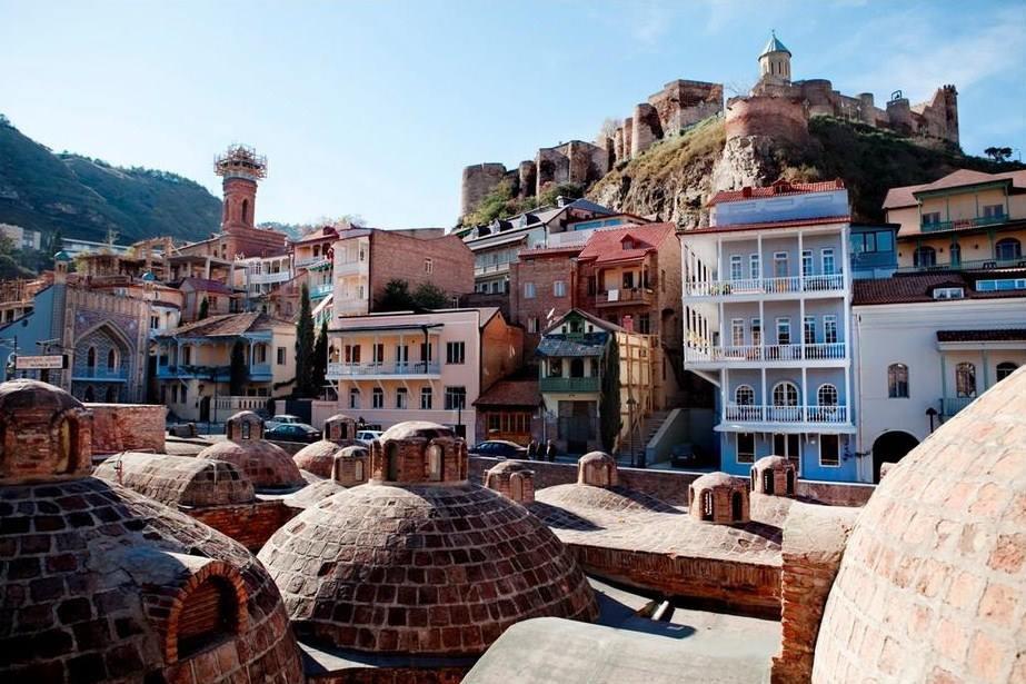 Leila Hotel Tbilisi Buitenkant foto